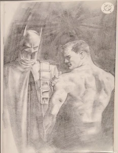 Batman 158 L Alex Ross Sketch Variant Scar DC Comics Jim Lee Jeph Loeb Exclusive - Picture 1 of 2