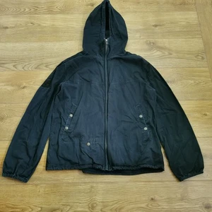 Bonita Chaqueta Parka Verde Para Hombre L Grande Azul Marino Mod Oasis Gallagher Oi Polloi - Imagen 1 de 9