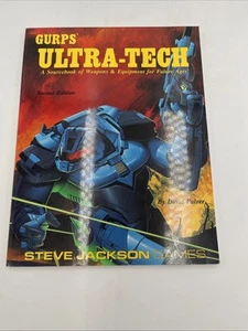 GURPS Ultra-Tech RPG 2e de Steve Jackson Games - Imagen 1 de 2