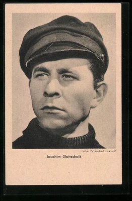 Ansichtskarte Schauspieler Joachim Gottschalk mit Schiffermütze  - Bild 1 von 2