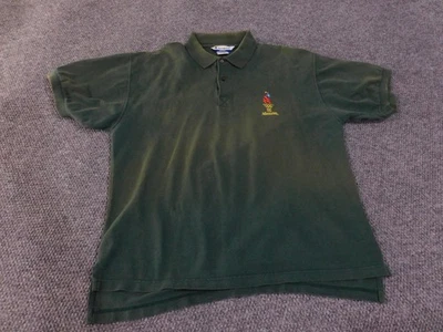 Camisa Polo Vintage Atlanta 1996 Juegos Olímpicos Para Hombre Grande Verde Juegos Olímpicos Años 90 Foto 1 de 4