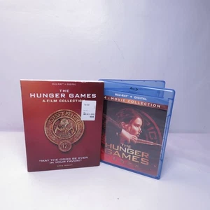 The Hunger Games 4-Film Collection (Blu-ray, 2020) Mint Discs With Slipcover - Picture 1 of 4