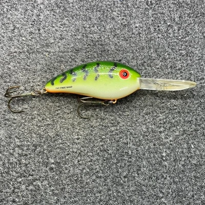 Señuelo de pesca Bomber Fat Free Shad Crankbait 3/4 oz - BD7FESP Sparkle Tiger Foto 1 de 4