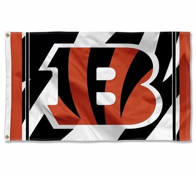 Bandera de los Cincinnati Bengals 3x5 pies ¡¡Envío gratuito Vendedor de EE. UU.!!! Foto 1 de 2