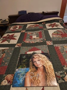 TAYLOR SWIFT BY TAYLOR SWIFT VINYL(2 BLACK LP) NOT SEALED BRAND NEW NEVER PLAYED - Picture 1 of 23