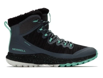 Merrell Bravada Tejido Bluff Polar Senderismo Botas Mujer Azul Tormenta Impermeable - 10 Foto 1 de 4