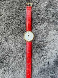 Kolber Genève Ladies Swiss Watch – ETA Quartz | Gold-Tone | Hirsch Duke Strap - Picture 1 of 11