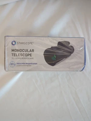 Starscope Monocular Telescope - 10x Adjustable Magnification New/Sealed - Image 1 of 4