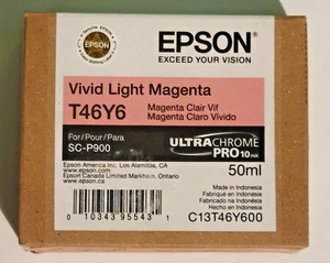 Neu Original Epson T46Y6 PRO 10 SC-P900 Vivid Light Magenta 05/2026 - Bild 1 von 3