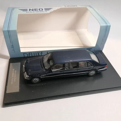Neo Scale Models 1:43 Diecast Deluxe Range Mercedes 5600 Pullmann, Damaged Case - Image 1 of 4