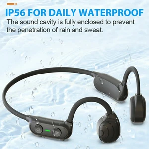 Wireless Bone Conduction Headphones Open-ear Sport Headset Watrerproof - Picture 1 of 11