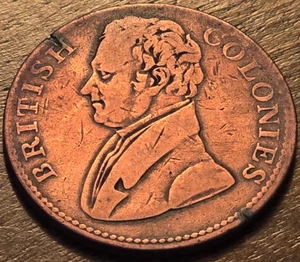 1825 Lower Canada “To Facilitate Trade” Token – Rare LC-53A1 Breton 992 - Picture 1 of 2