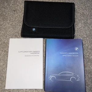 GENUINE BMW 3 SERIES SALOON OWNERS MANUAL HANDBOOK WITH WALLET 2020-2024 (D894) - Picture 1 of 1