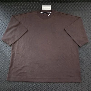 Felpa Nike Tech Fleece Oversized S/S Marrone FB8165-237 Uomo Taglia L-ALTA - Foto 1 di 8