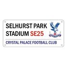 Crystal Palace FC offizielle Selhurst Park Metall Fußballclub (SG6494)