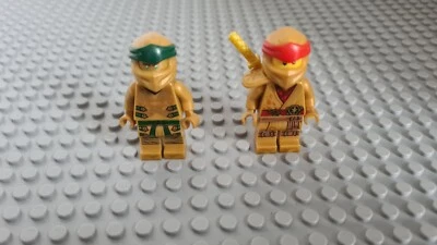 Lego Ninjago Kai & Lloyd Golden Ninja minifigures genuine - Image 1 of 2