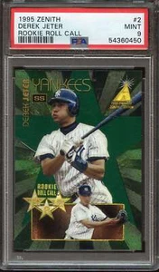 1995 ZENITH ROOKIE ROLL CALL #2 DEREK JETER PSA 9 YANKEES HOF *ADT5157 - Picture 1 of 2