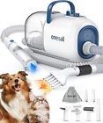 oneisall Dog Vacuum & Dryer for Shedding Grooming, 8 in 1 Dog Grooming Kit with