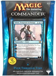 Magic the Gathering MtG TCG 2014 Commander Peer Through Time Deck - Picture 1 of 1