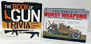 The Book of Gun Trivia & The World's Worst Weapons Book (2) Weapons & Firearms - Picture 1 of 9