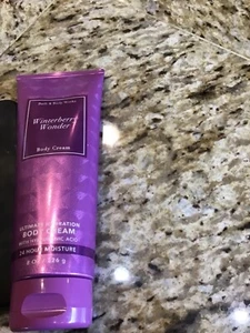 Bath & Body Works Winterberry Wonder Crema Corporal 8 OZ Nuevo - Imagen 1 de 2