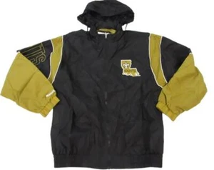 1992 New Orleans Saints Mens Mitchell & Ness Full Zip Lined Sideline Jacket $175 - Picture 1 of 13