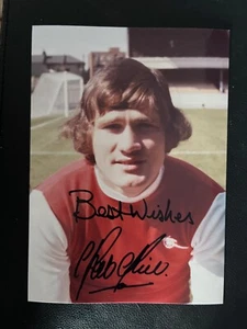 PAT RICE - EX FUTBOLISTA ARSENAL - EXCELENTE FOTO FIRMADA - Imagen 1 de 1