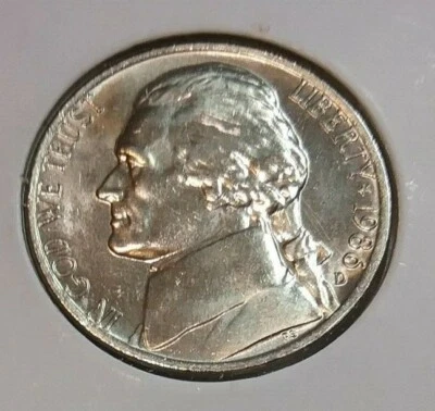 1986 Jefferson Nickel  P - BU - Uncirculated - Image 1 of 2