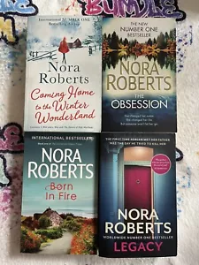 Nora Roberts Book Bundle X 4 Modern & Contemporary, Drama Free P&P (61) - Picture 1 of 6