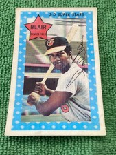 1971 Kellogg's 3-D Super Stars #35 Paul Blair Excellent No Cracks.