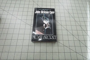 MOST SECRET BY JOHN DICKSON CARR 1989 CARROLL & GRAF CLASSIC MYSTERY PB - Bild 1 von 3