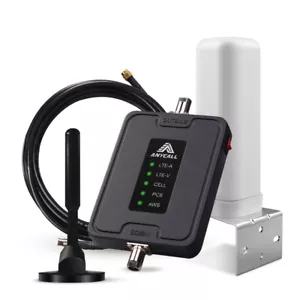 4G 5G Cell Phone Signal Booster 700/850/1700/1900MHz Car RV Truck Amplifier Kit - Picture 1 of 7