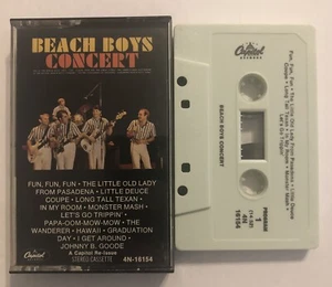 THE BEACH BOYS - Beach Boys Concert- Cassette Tape 4N-16154 Brian Wilson - Picture 1 of 10