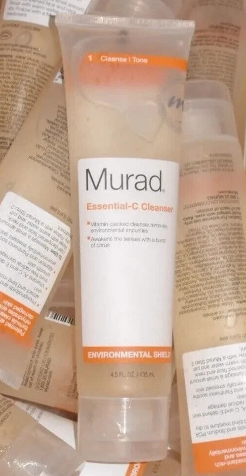 LIMPIADOR MURAD ESSENTIAL C 4,5 oz / 135 ml ¡NOOO SELLADO BAJO TAPA!! Foto 1 de 1