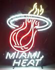 17"x14" Miami Heats Neon Sign Lamp Light Visual Collection Beer Bar Decor L2352