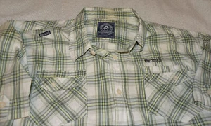 AKDMKS AKADEMIKS / 4XL / BUTTON FRONT SHIRT / Western look / Short Sleeve Men's - Imagen 1 de 5