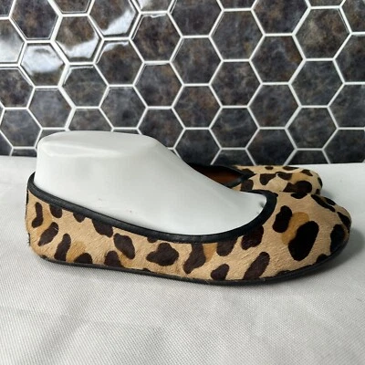 Gentle Souls Gigi pelo plano de becerro estampado de leopardo para mujer talla 7M” Foto 1 de 4