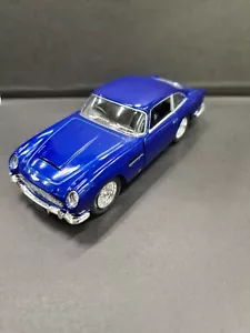 1963 Aston Martin DB5 Blue Kinsmart Toy Car Model 1/38 Scale Diecast Metal New - Picture 1 of 2