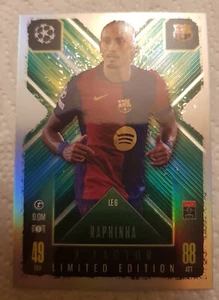 Match Attax Extra 24/25 - Raphinha - LE 6 Limited Edition - Barcelona - Zdjęcie 1 z 1