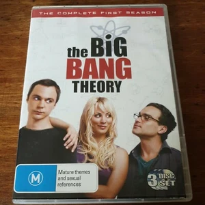 The Big Bang Theory The Complete First Season DVD R4 Like New! FREE POST - Picture 1 of 5