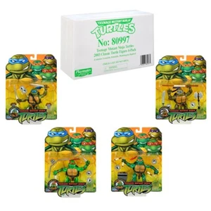 Teenage Mutant Ninja Turtles Classic 2003 Turtles Actionfigur Retro 4er Pack - Bild 1 von 3