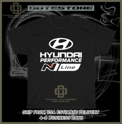 New Tee Shirt Hyundai N Line Logo Men's T-Shirt American Dotees T-Shirt - Image 1 of 4