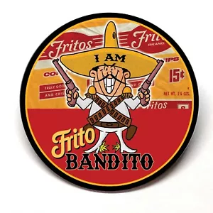 Frito Bandito Advertising Pocket Mirror Retro Style #2 - Picture 1 of 2