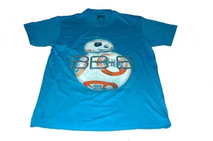 Camiseta Star Wars Juvenil Unisex Talla M Azul Manga Corta Camiseta Frontal Colores Gráficos - Imagen 1 de 4