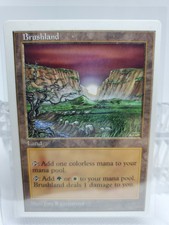 MTG Brushland Fifth Edition 412 Regular Rare