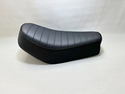 1972 - 1973 Honda SL350 K2 SL350K2 Metal Pan Reproduction Seat New Saddle Black. — 第 1/4 张图片