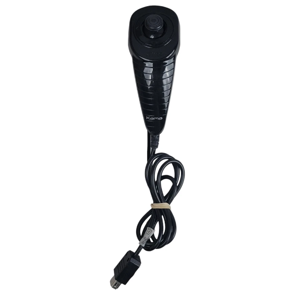 Kama Black Nunchuck for Nintendo Wii & Wii U - Image 1 of 4