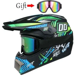 Motorcycle helmet children off-road helmet bike Unisex helmet Motorcycle helmets - Picture 1 of 36