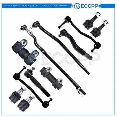 12x For 2000 2002 Ford F-350 Super Duty Sway Bar Tie Rod Front Lower Ball Joints - Image 1 of 4