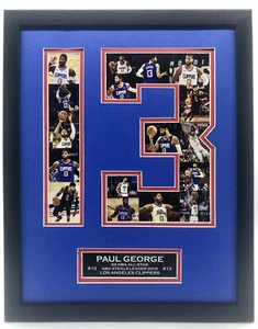 Paul George Los Angeles Clippers #13 NBA Collage Art - Picture 1 of 11